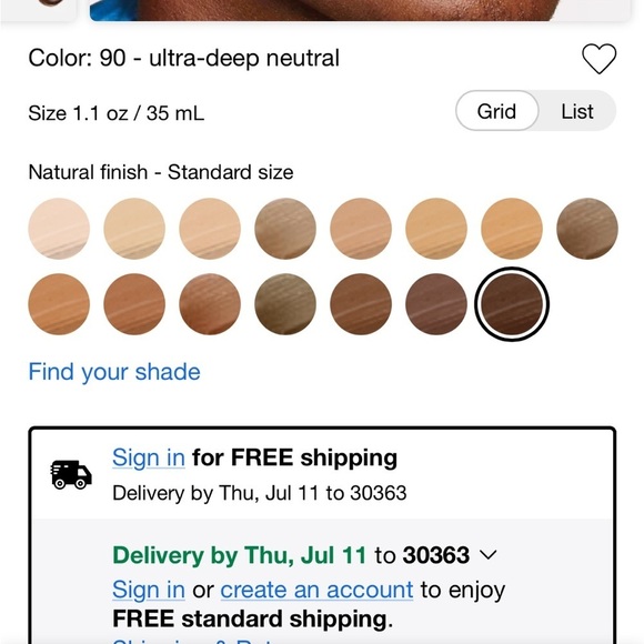 Urban Decay
Hydromaniac Glowy Tinted
Hydrator Foundation 90 ultra-deep neutral - Picture 4 of 13